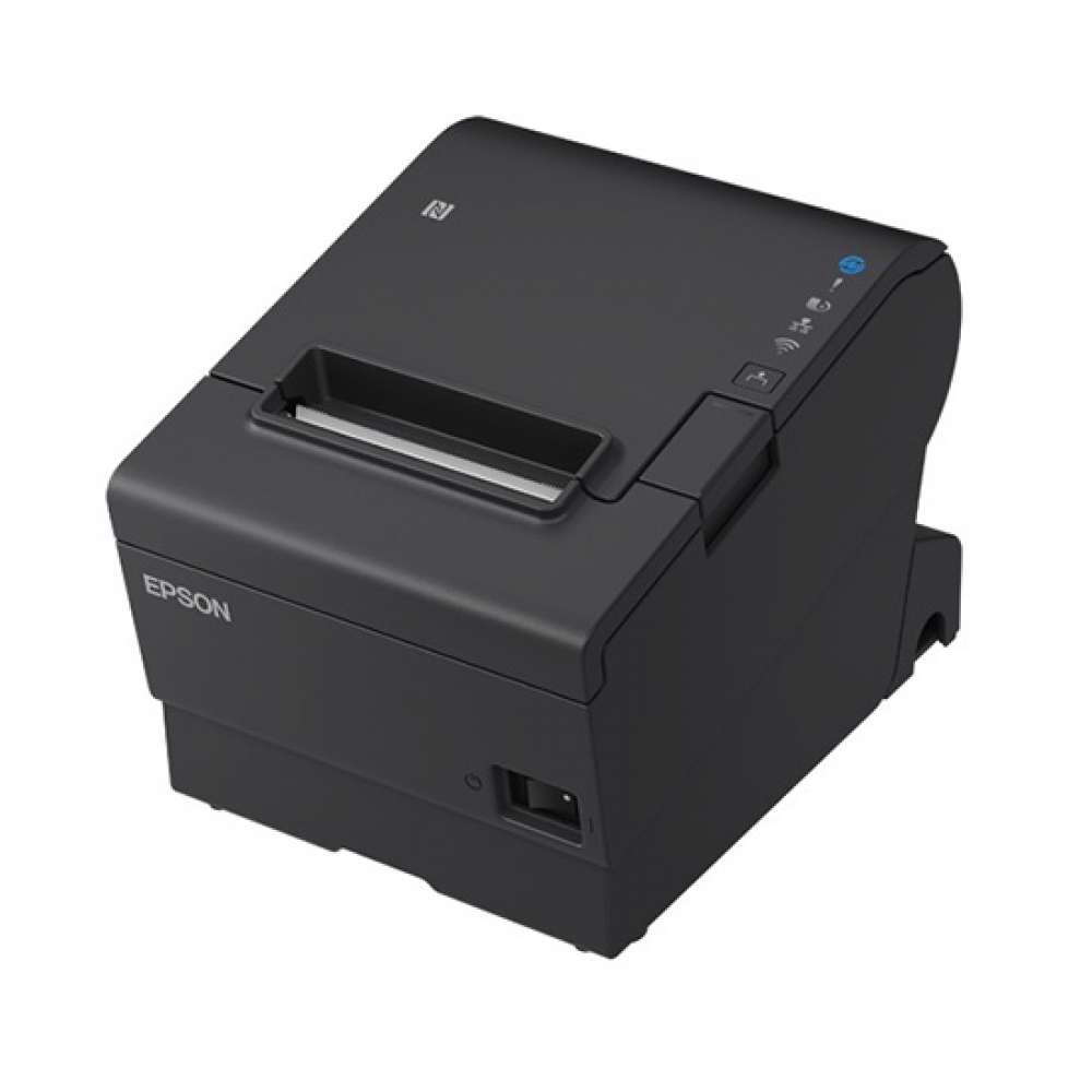 Impresora Epson Térmica de Recibos TM-T88VII-012; Puertos: USB+Ethernet+Serial, Autocortador, Ancho: 80mm/58mm, Velocidad: 500mm/s, Incluye fuente (4 años de Garantía)