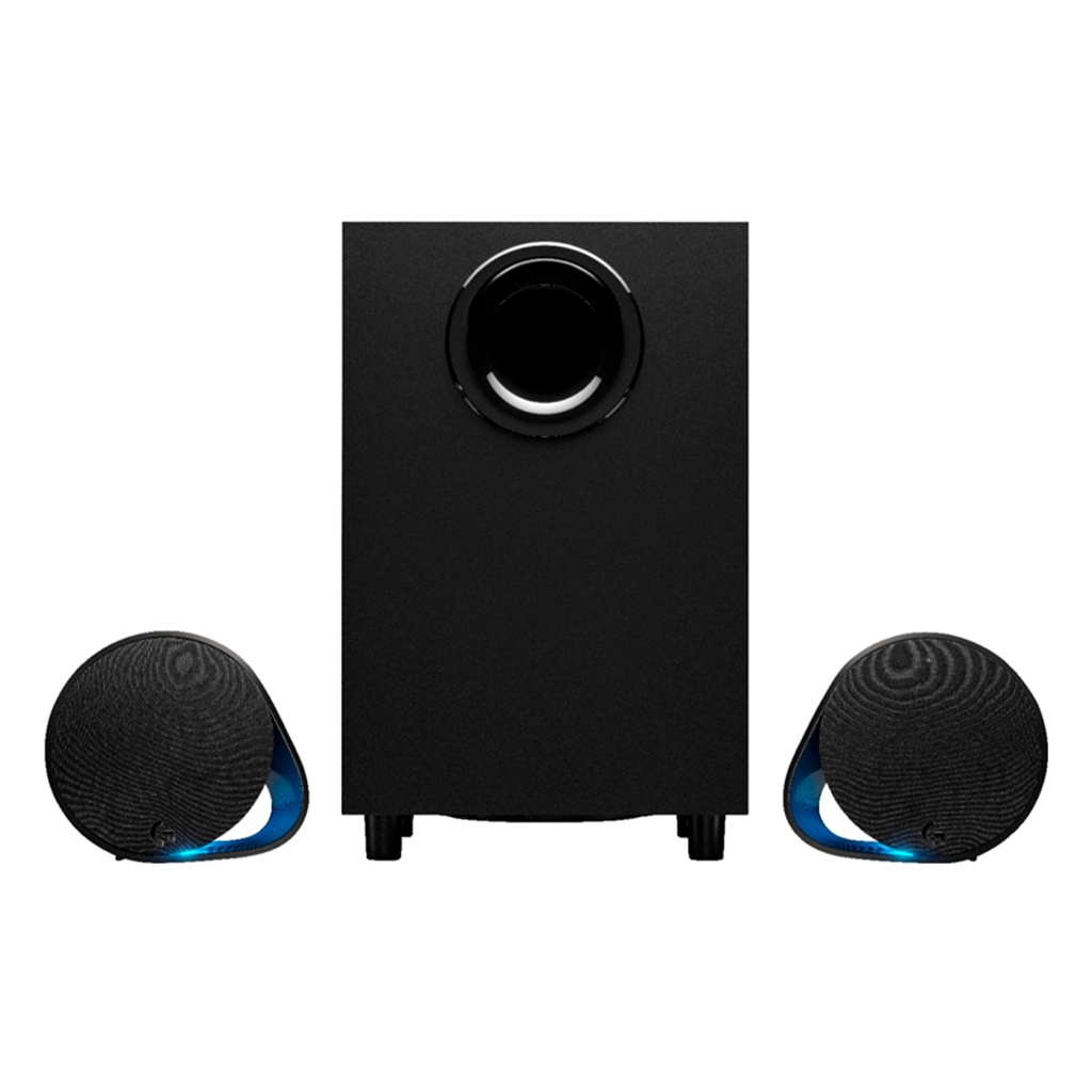 PARLANTES G560 2.1 PLAY ADVANCED Logitech Gaming Potencia 120W Bluetooth/USB/Plug 3.5mm Sonido 7.1 DTS:X ULTRA RGB Lightsync G HUB Garantía 1Año-NEGRO