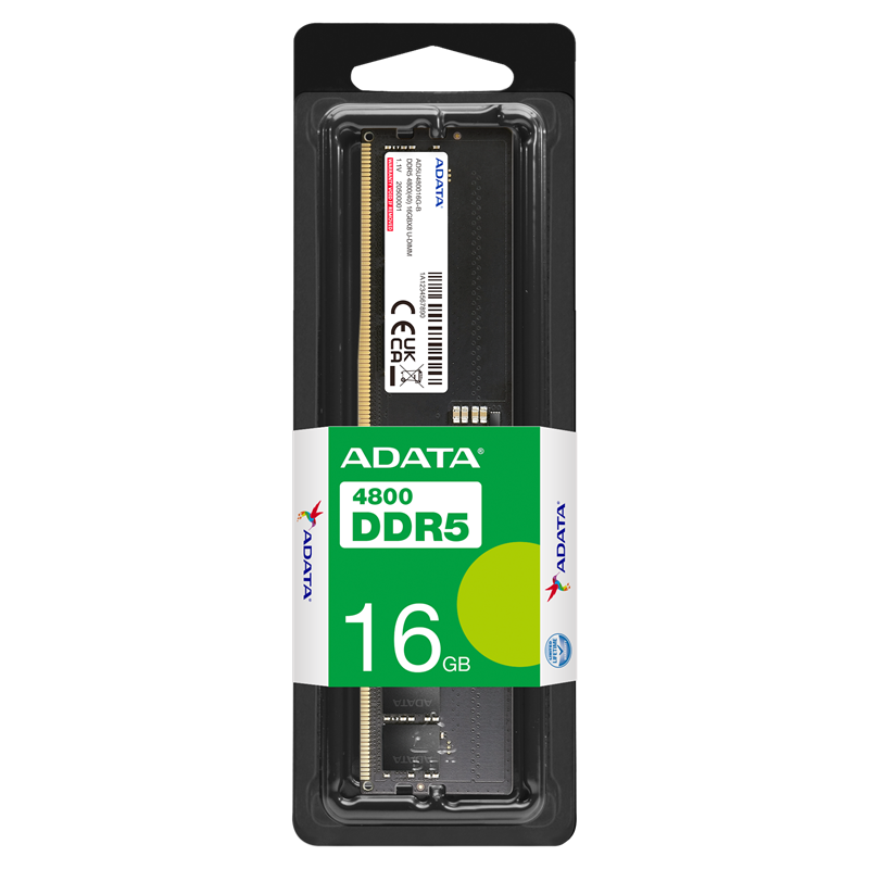 MEMORIA ADATA  RAM PC DDR5 16GB BUS 4800