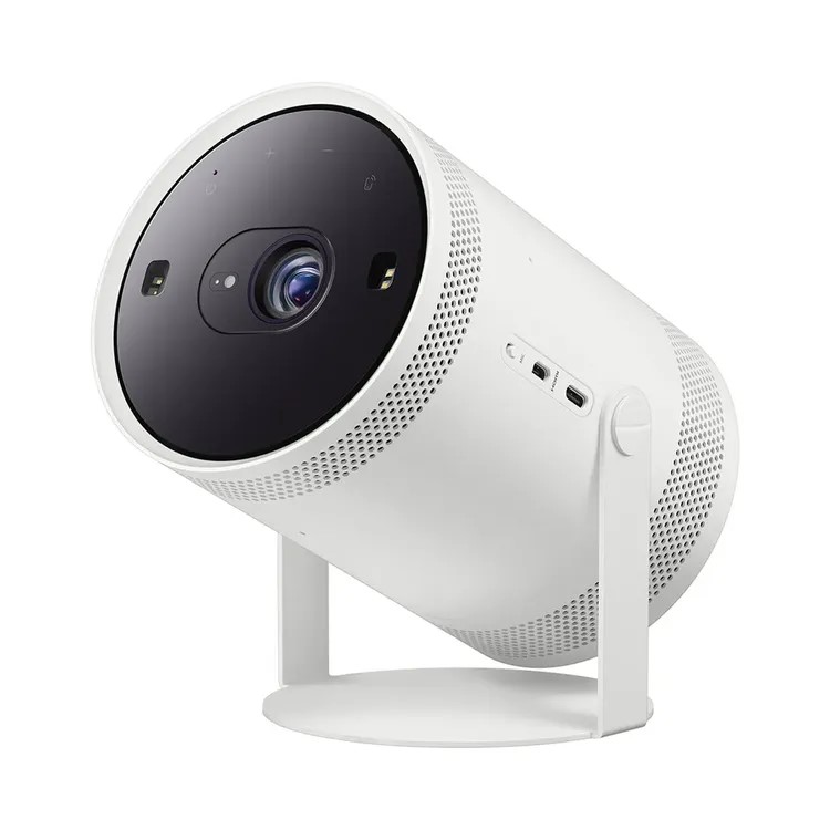 Televisor proyecto/smart hub/fullHD/1920X1080/30 A 100 pulgadas/550lumenes/sonido 360°/5vatios(RMS)/sistema operativo tizen/bixby/BT 5.2/ wifi/peso800G/www.samsung.com.co