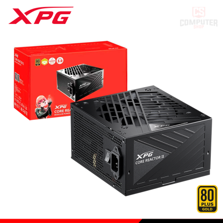 Fuente de poder gamer XPG by ADATA COREREACTOR II / 750 Watts / Certificada 80 Plus Gold