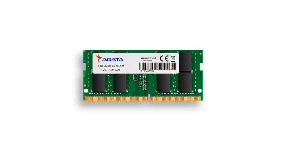 MEMORIA ADATA GOLD RAM PORTATIL DDR4 8GB BUS 3200