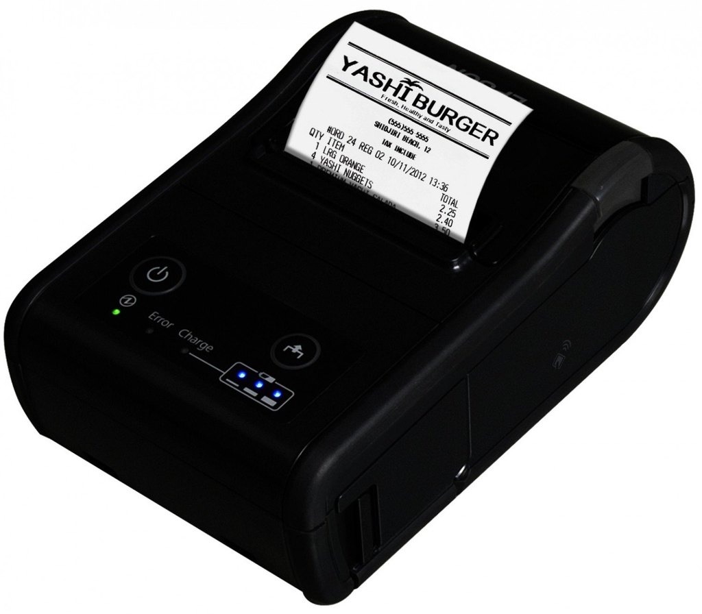 Impresora mPOS térmica de recibos epson TM-P60II-BT inalámbrica bluetooth, USB, negra
