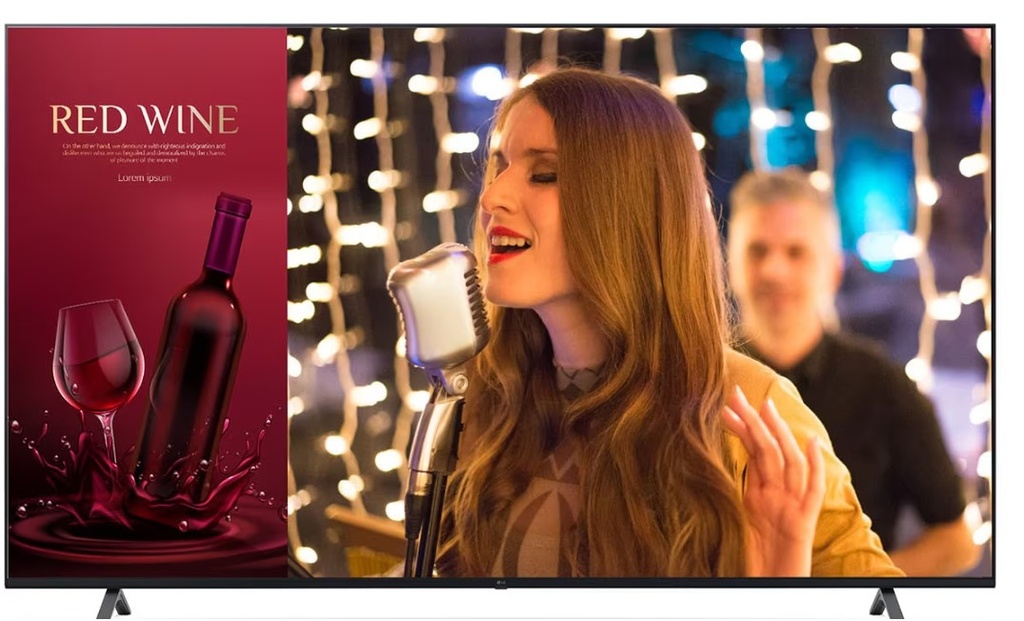 Monitor TV Comercial 65 / UHD (3840 X 2160) /  360nit / TDT Colombia / WOL (Wake on LAN)/ Administracion Contenidos Supersign Simple Editor/ Youtube y navegador web /16x7 / 3 años de garantia