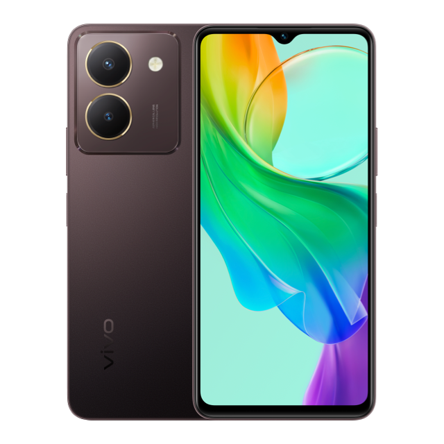 Celular vivo Y27  6GB+128GB BURGUNDY BLACK