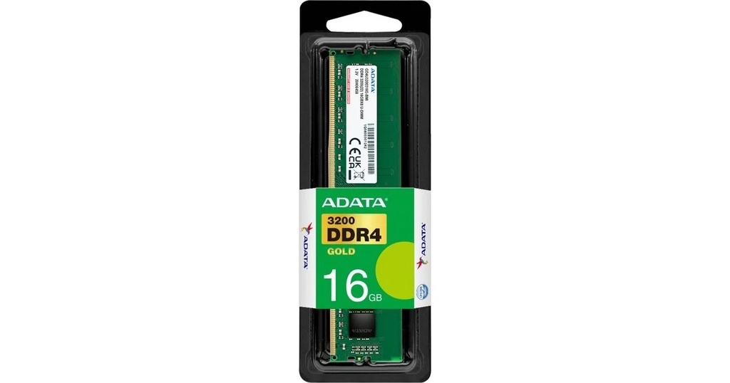 MEMORIA GOLD ADATA  RAM PC DDR4 16GB BUS 3200 - VERSION GOLD