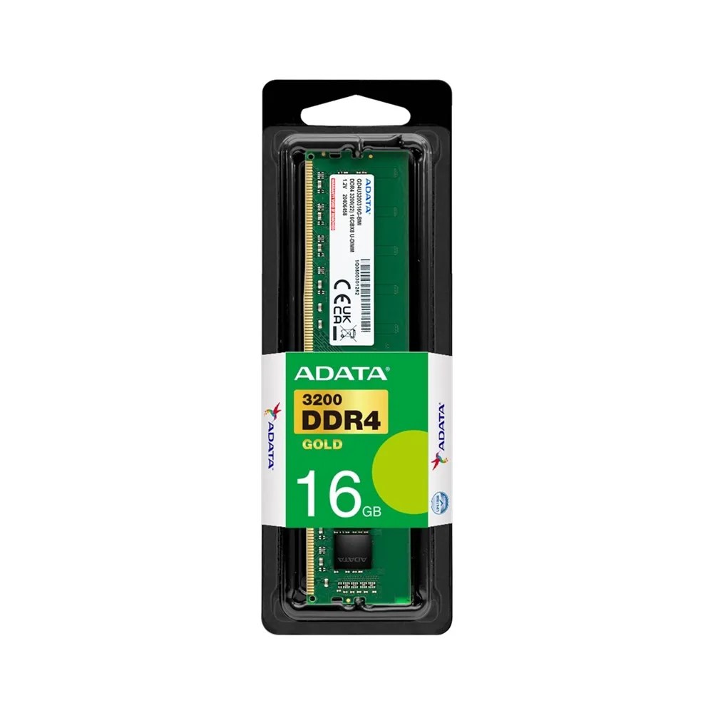 MEMORIA ADATA  RAM PC DDR4 16GB BUS 3200