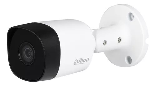 Camara Dahua  Bala , 2MP, Lente fijo 2,8mm, 4en1 (CVI/TVI/AHD/CVBS), DWDR, Smart IR20m, Metalica, 12VDC. MIC