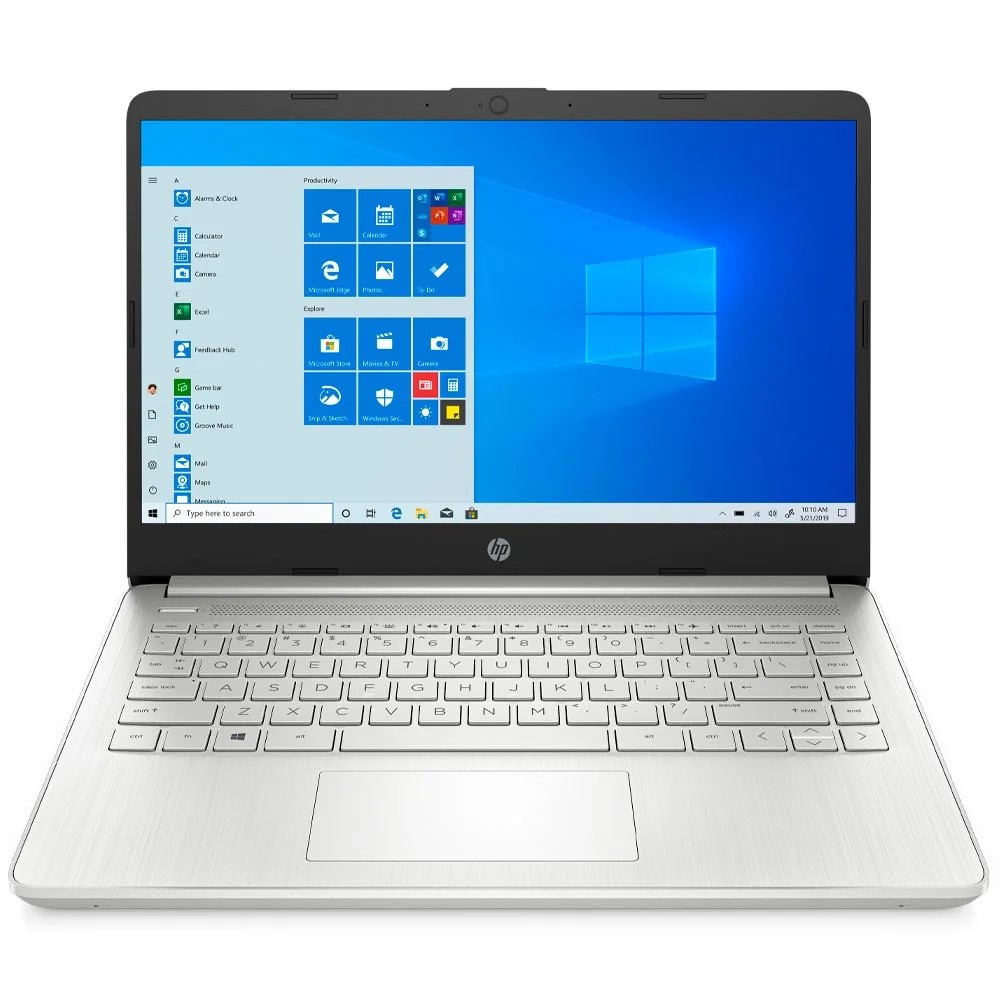 Portátil HP 14-fq1004la/AMD Ryzen™ 3 5300U 3,8 GHz/AMD Radeon/8GB DDR4/512GB SSD/14 HD/Windows 11 Home