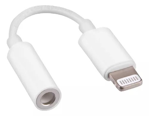 Adaptador Apple de Lightning a jack de 3.5 mm para audífonos