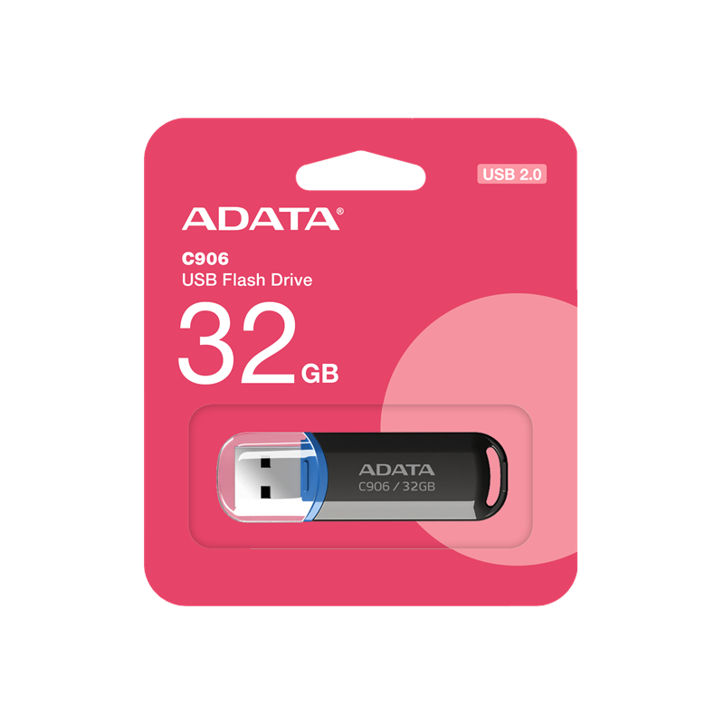 Memoria Usb Adata AC906 2.0 32gb  Negra