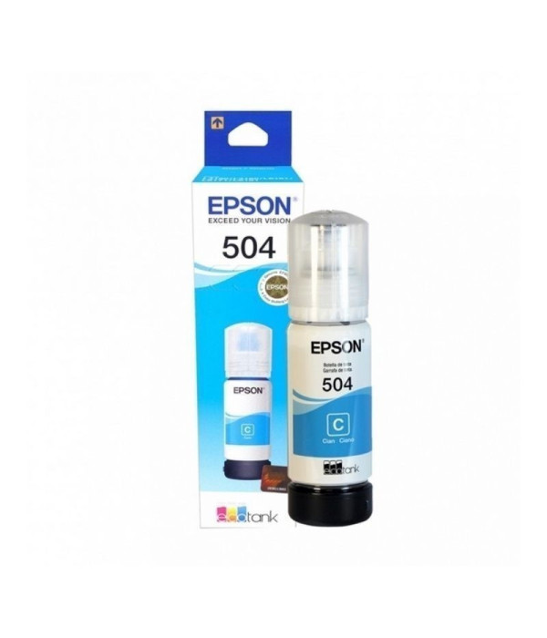 Botella Epson T504220-AL CYAN L4150 / L4160 (6.000 paginas)