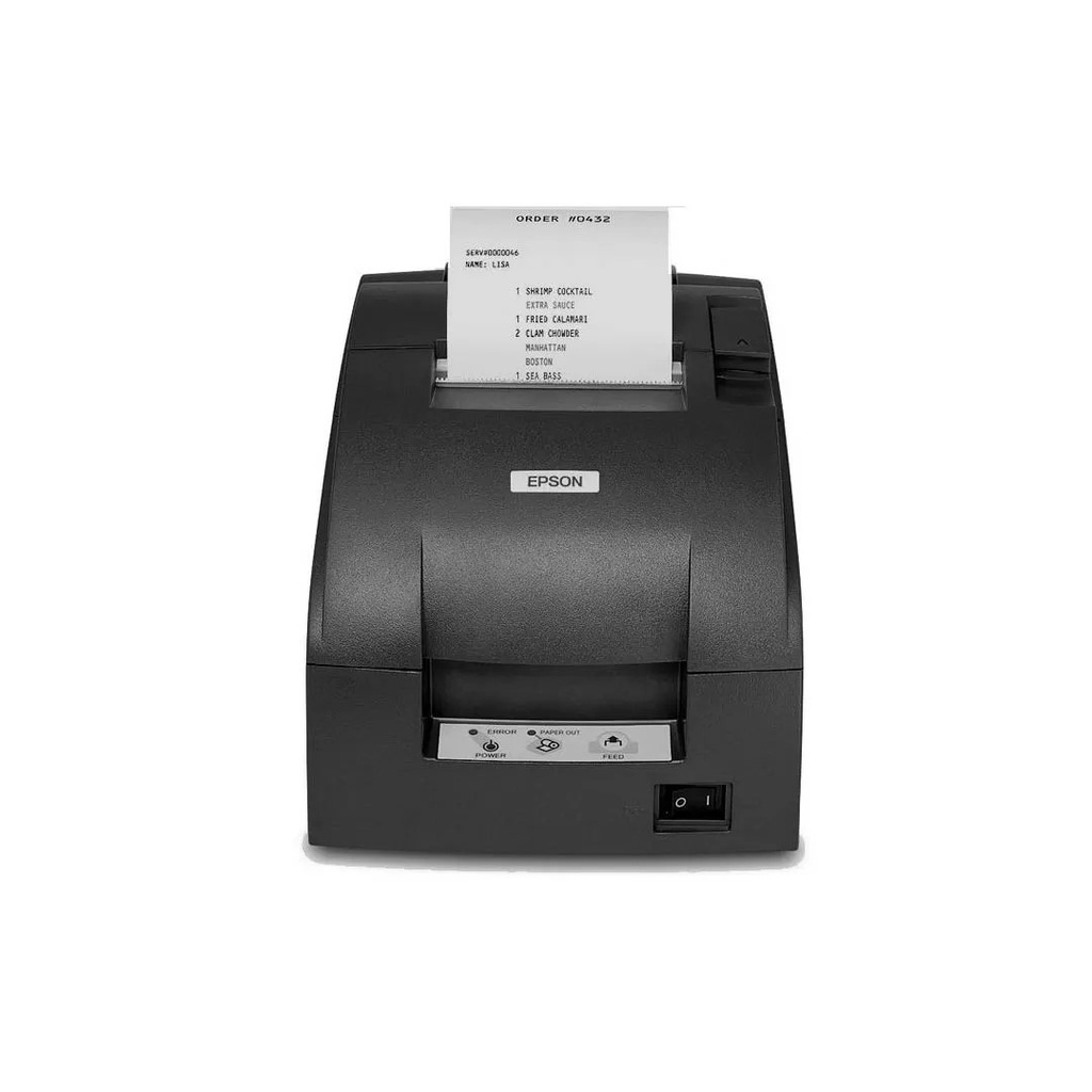 Impresora Epson matricial de recibos TM-U220D-806 ,76mm, Puerto USB ,incluye fuente