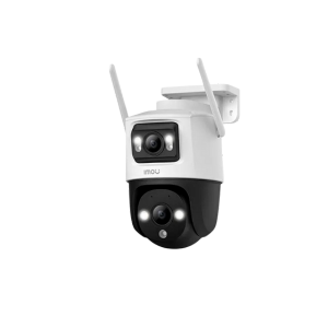  CAMARA CRUISER DUAL WIFI IP/PT 8MP (3MP LENTE FIJO/5MP LENTE PT) SMART COLOR/TRACK, COMPRESION 265/H.264, IP66, MicroSD hasta 256GB, Audio 2 vias