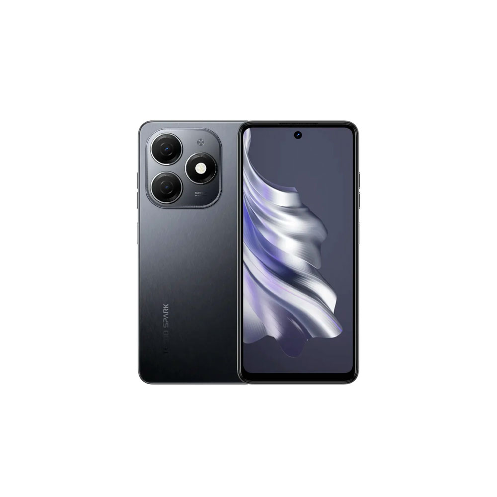 Celular Tecno Spark 20 Gravity Black 8GB + 256GB