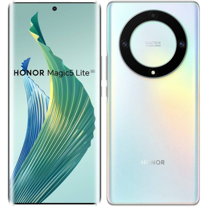 Celular Honor Magic5 Lite 5G 8GB-256GB Silver
