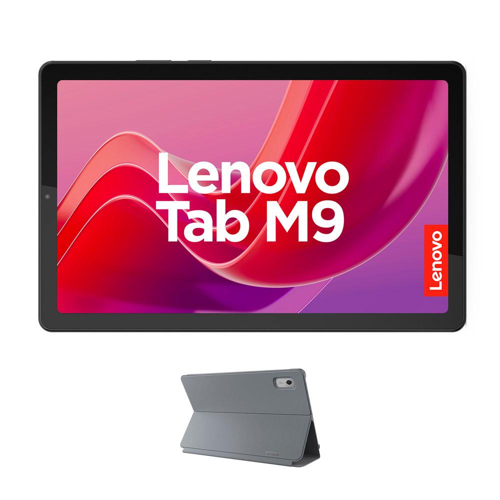 Tablet Lenovo M9 TB-310FU Pantalla 9 Pulgadas Conectividad Wifi Memoria 4GB + Almacenamiento 128GB Azul Incluye Folio Case y Film