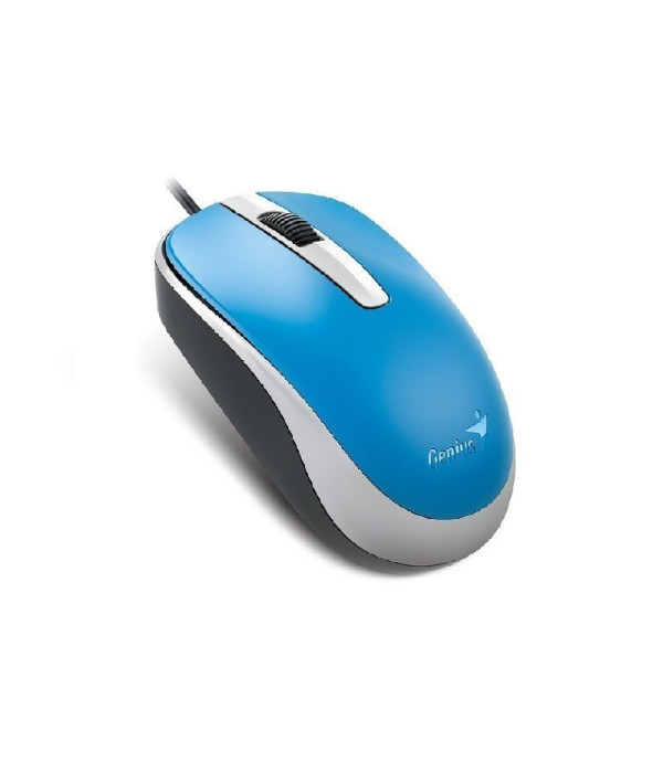 Mouse Genius DX-120 USB Alambrico Azul
