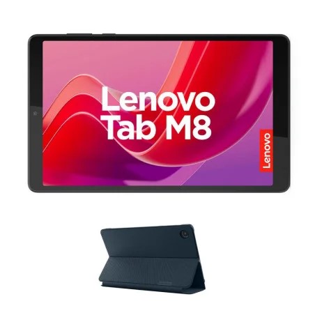 Tablet Lenovo M8 (4th gen) TB300FU Pantalla 8 Pulgadas HD Conectividad WIFI Memoria 3GB + Almacenamiento 32GB Color Azul Incluye Folio y Film