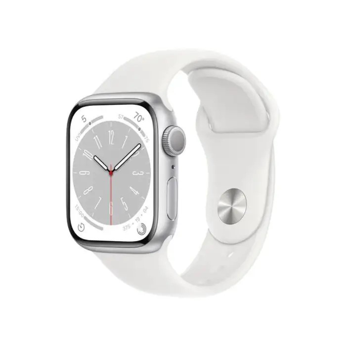 Apple Watch Series 8 (GPS) - Caja de aluminio en plata de 41 mm