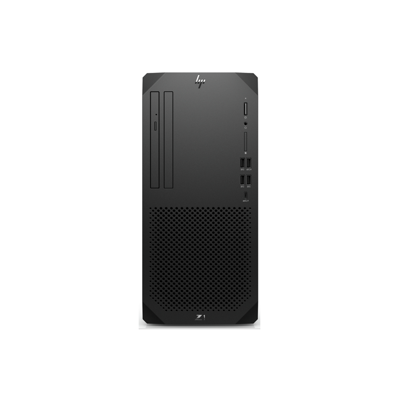 HP Z1 G9 Tower, Intel® Core™  i7-13700, 16Cores (8 Performance Cores at 2.1GHz/5.1GHz + 8 Efficient Cores at 1.5GHz/4.1GHz), 30MB Intel SmartCache, Intel®  UHD Graphics 770, NVIDIA T400 4GB w/2 mDP-to-DP, 16GB (1x16GB) DDR5-4800 Max. 128GB, SSD 512G 2280 PCIe NVMe Value , WLAN RT 8852BE Wi-Fi6 +BT 5.3 WW, , Windows 11 Pro 64, 3/3/3