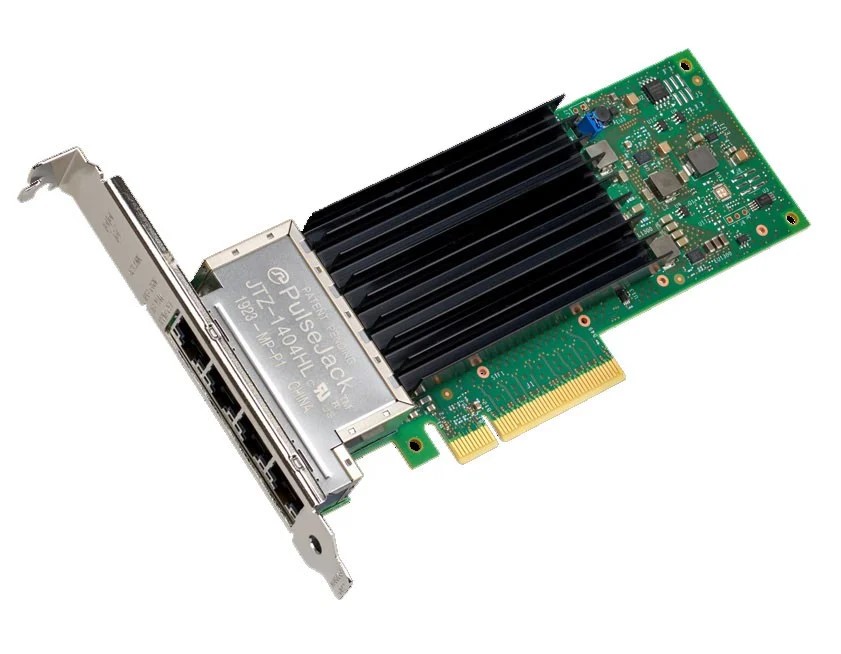 Tarjeta de red - Intel X710-T4L Quad Port 10GbE BASE-T Adapter, PCIe Low Profile Customer Install