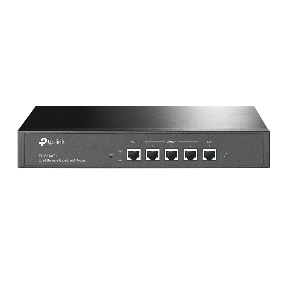 Router TP-LINK Balance de carga banda ancha  Hasta 4 puertos WAN equipados con balanceador de carga