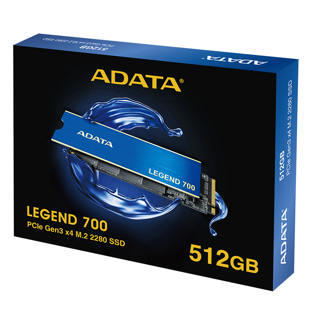 Unidad de estado Solido ADATA  PCIE 512GB Legend 700