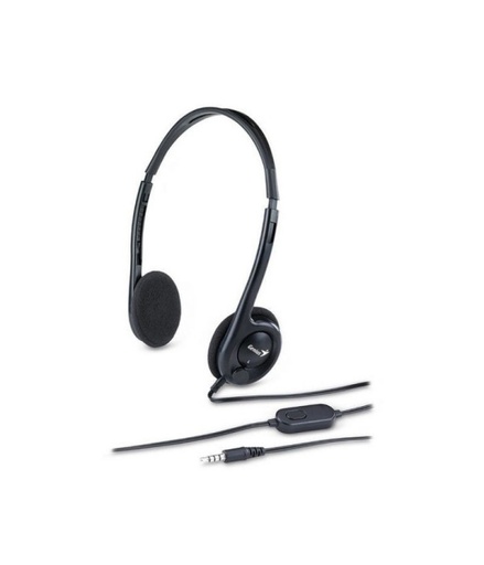 [31710151103] Audifono Diadema Genius HS-M200C 1 Plug 3.5mm Negro