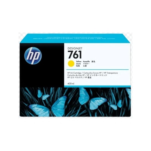 [CM992A] CARTUCHO HP YELLOW  761 DESINGJET T7100 400-ML