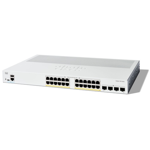 [C1200-24P-4G] Catalyst 1200 24-port GE, PoE, 4x1G SFP