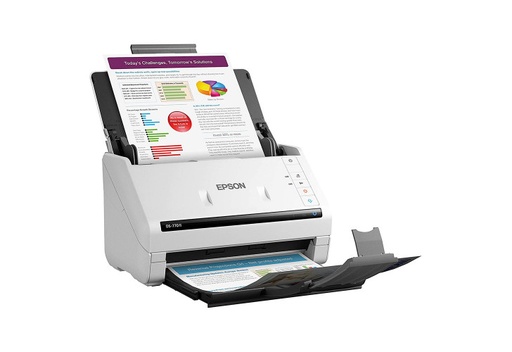 [B11B262201] Escáner Epson WorkForce DS-770 II vertical en color dúplex de una sola pasada con alimentación de hojas