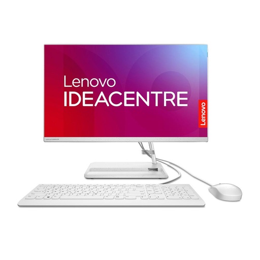 [F0GH0101LD_X] Todo en uno Lenovo IC 3 24IAP7 Intel core i5 12450H 23,8 Pulgadas FHD Memoria 8GB Estado Solido 512GB Linux Blanco