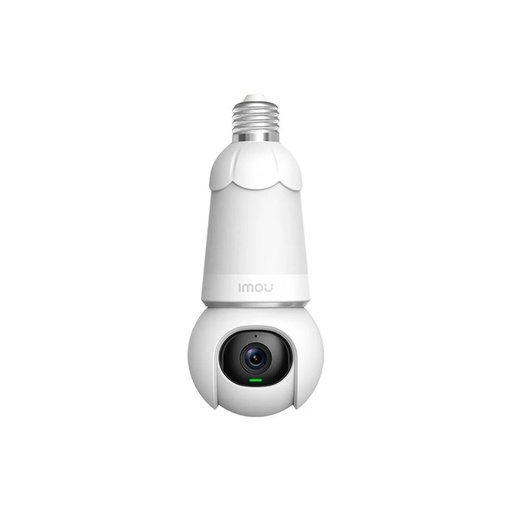 [IPC-S6DN-3M0WEB-2.8MM]  Bulb Cam IMOU Full Color 3MP DOMO WIFI 2K IR 25M Wi-Fi Lente 2.8mm 98° (H), 54° (V), 0~340° Pan, 90°Tilt, Smart IR: 25m DWDR, Compresion: H.265/H.264, Slot MicroSD hasta 256GB, Sirena de Alerta, AI (Deteccion de humano / Vehiculo), Audio 2 vias