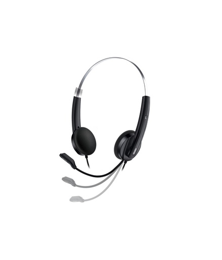 [31710020400] Audifono Diadema Genius HS-220U, USB Negro