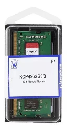[KCP426SS8/8] Memoria ram kingston para portatil 8GB DDR4 2666MHz