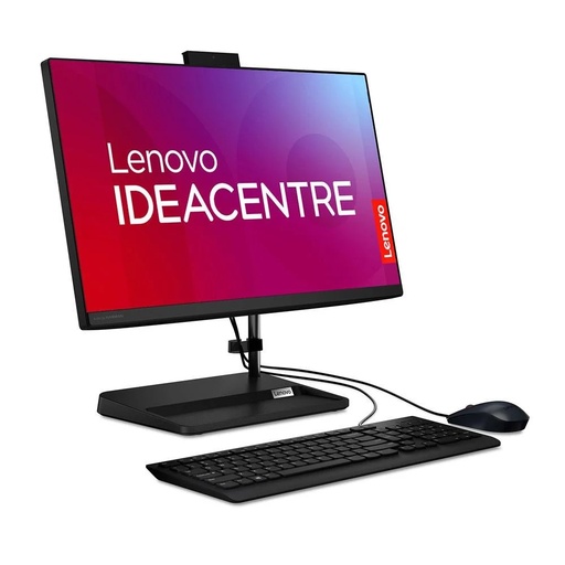 [F0GH00DXLD] Computador Todo en uno Lenovo Intel Core i7 23,8 Pulgadas FHD Memoria RAM 12GB Estado Solido 512GB Windows 11 Home Color Negro