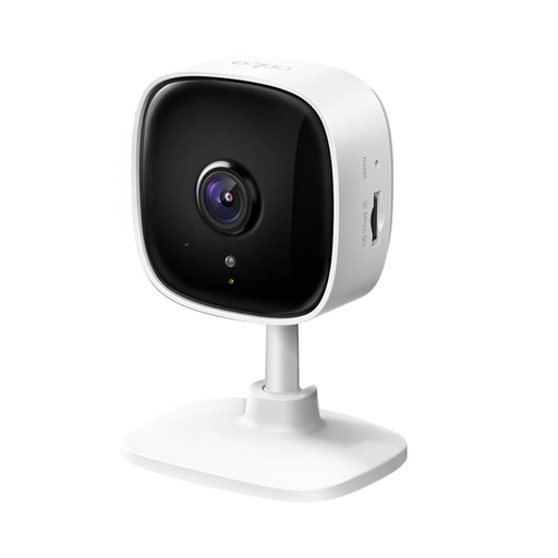 [Tapo C110] Video de alta definición de 3MP(2304x1296), Visión nocturna avanzada: hasta 9 metros. Detección de movimiento y notificaciones. Sonido y alarma de luz, Audio bidireccional: permite la comunicación a través de un micrófono y un altavoz integrados, Almacenamiento seguro: almacena localmente hasta 256 GB en una tarjeta microSD, Fácil configuración y a