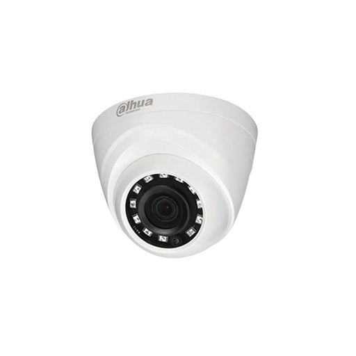 [DH-HAC-HDW1200RN-2.8MM] Camara Dahua Domo,2MP, Lente fijo 2,8mm, 4en1 (CVI/TVI/AHD/CVBS), Plastico, IR20m, 12VDC.