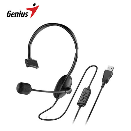 [31710027400] AUDIFONO PARA PC USB HS-100U BLACK
