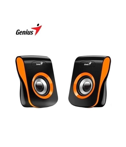 [31730026402] Parlante Genius SP-Q180 USB Naranja
