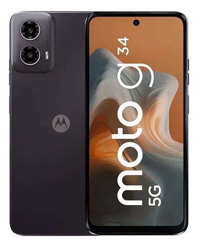 [PB0G0022CO_M] Celular Motorola G34 RAM 8GB ROM 256GB 5G Negro Meteorito
