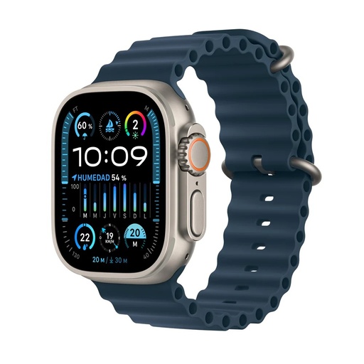 [MRET3BE/A] Apple Watch Ultra 2 (GPS + Cellular) - Caja de titanio de 49 mm - Correa Loop Alpine índigo - Talla M