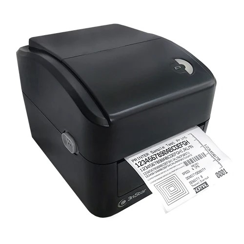 [LTT334] Impresora de etiquetas 4 Direct Thermal/Thermal Transfer  Label Printer 300mt Ribbon - USB & LAN Interface - External Label Dispenser
