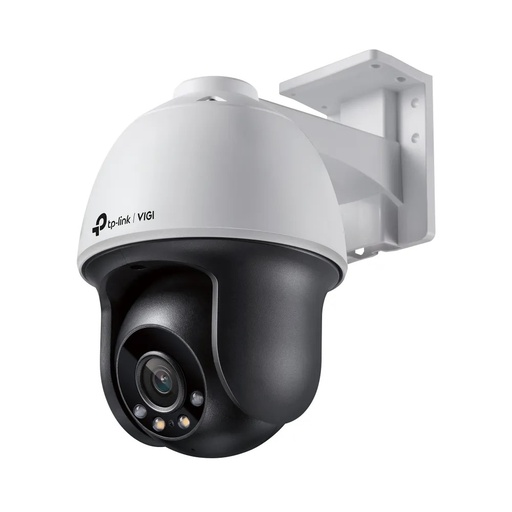 [VIGI C540(4mm)] Cámara IP VIGI de 4MP, Full Color, con Función de Paneo/inclinación. Lente Fijo 4 mm, Micrófono, Parlante y ranura de Micro SD. FUNCIONES: Visión Nocturna (hasta de 30M) a Full Color/IR, Defensa Activa, Audio de Dos vías, Almacenamiento incluido, Detección Inteligente