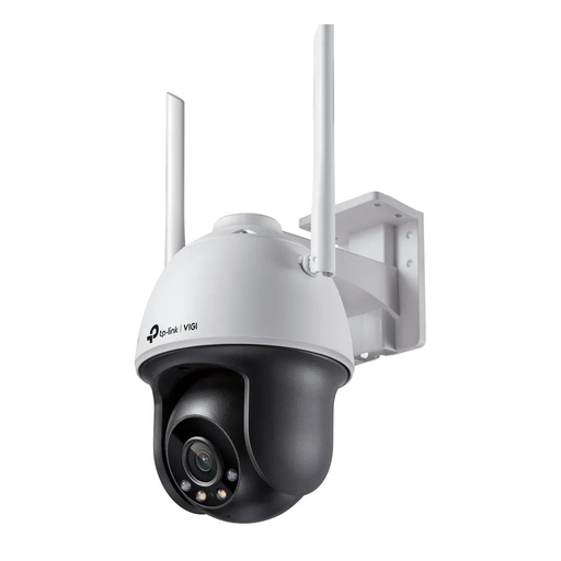 [VIGI C540-W(4mm)] Cámara Wi-Fi IP de 4MP, Full Color, con Función de Paneo/inclinación. Especificaciones: 2.4Ghz a 150Mbps, 2*2 MIMO. Codecs H.265+/H.265/H.264+/H.264, CMOS de Escaneo Progresivo a 1/3, Color/0.04 Lux@F1.6, 0 Lux con IR/Luz Blanca, 25fps/30fps (2560x1440,2304x1296, 2048x1280, 1920x1080), 12V DC, Lente Fijo 4 mm, Micrófono, Parlante y ranura de Micro