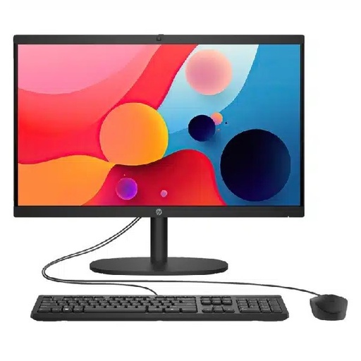 [A82XTLA#ABM] HP AIO 22-dg0010la INTEL CORE i3-N300 (ALDER LAKE-N) /RAM 8GB (1x8GB) DDR5 4800 NECC /SSD 512G 2280 PCIe NVMe Value/Non-Touch/21.5 FHD Antiglare VA/UMA/Jet Black no card reader - HD Camera/FREEDOS