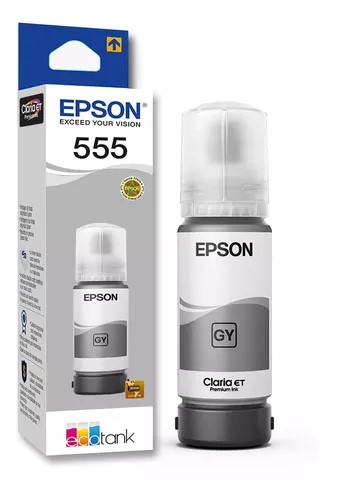 [C13T06Y52A] Botella Epson T555520-AL Gris, 70 ml L8180 (Solo se utiliza para impresión de Fotografia)