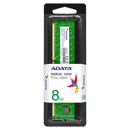 [ADDU1600W8G11-S] ADATA MEMORIA RAM PC DDR3 8GB BUS 1600 LOW VOLTAGE