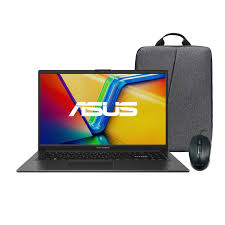 [90NB0ZT2-M00FH0] Portátil ASUS Vivobook Go 15  E1504GA-NJ330W Intel® Core™ i3-N305, 15,6 FHD, 8GB, 512 SSD,SO W 11 Home, Mixed Black. Morral y Mouse.